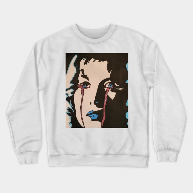 lucio fulci makeout sesh Crewneck Sweatshirt by Twitch of the Steph Nerve